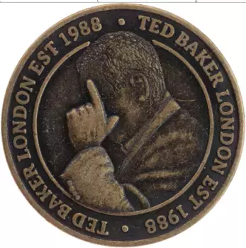 Монета Жетон Англии 1988 года Бронза Тед Бэкер, Лондон