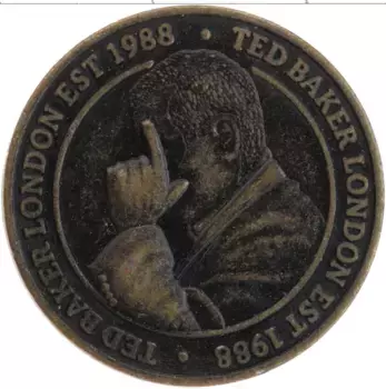 Монета Жетон Англии 1988 года Бронза Тед Бэкер, Лондон