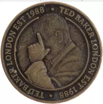 Монета Жетон Англии 1988 года Бронза Тед Бэкер, Лондон