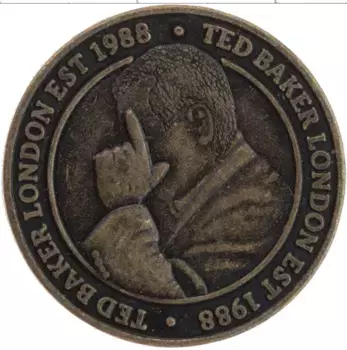 Монета Жетон Англии 1988 года Бронза Тед Бэкер, Лондон