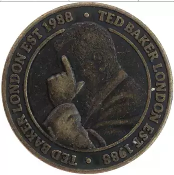 Монета Жетон Англии 1988 года Бронза Тед Бэкер, Лондон