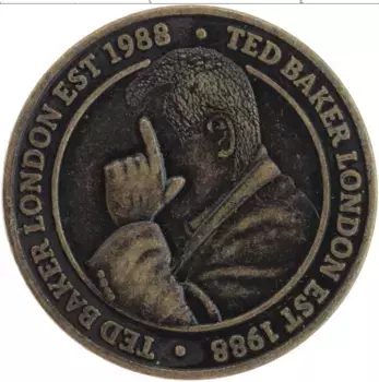 Монета Жетон Англии 1988 года Бронза Тед Бэкер, Лондон