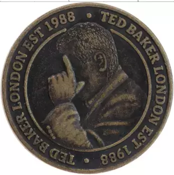 Монета Жетон Англии 1988 года Бронза Тед Бэкер, Лондон