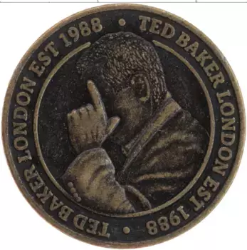 Монета Жетон Англии 1988 года Бронза Тед Бэкер, Лондон