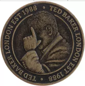 Монета Жетон Англии 1988 года Бронза Тед Бэкер, Лондон