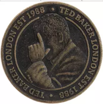 Монета Жетон Англии 1988 года Бронза Тед Бэкер, Лондон