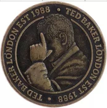 Монета Жетон Англии 1988 года Бронза Тед Бэкер, Лондон