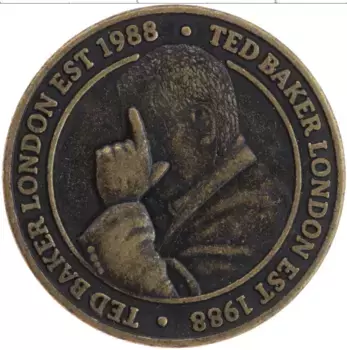 Монета Жетон Англии 1988 года Бронза Тед Бэкер, Лондон