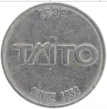 Монета Жетон Англии 1989 года Медно-никель Игровой жетон