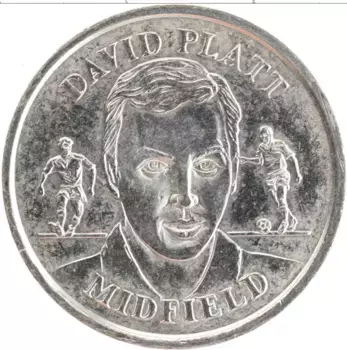 Монета Жетон Англии 1996 года Медно-никель Футбол