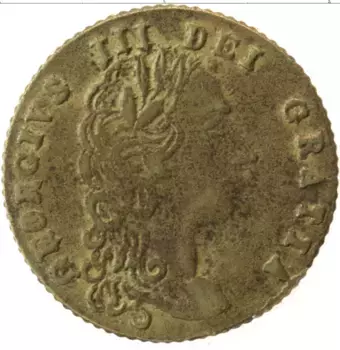Монета Жетон Англии Латунь Георг III 1788