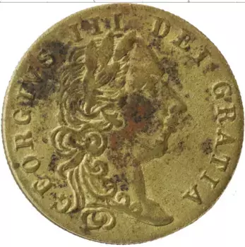 Монета Жетон Англии Латунь Георг III 1797 г