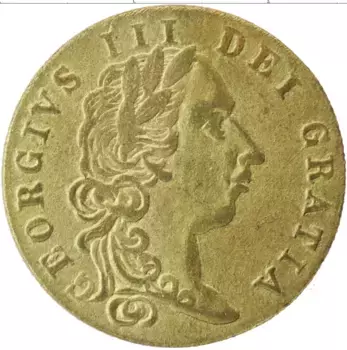 Монета Жетон Англии Латунь Георг III 1797 г