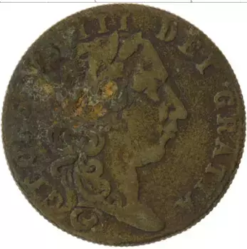 Монета Жетон Англии Латунь Георг III 1797