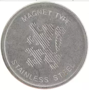 Монета Жетон Бельгии Железо Лев