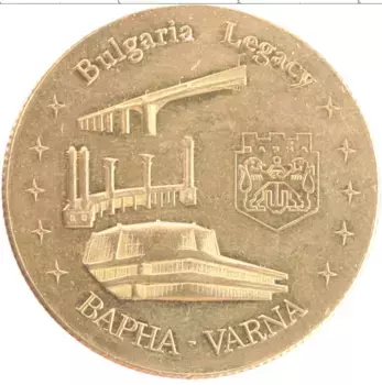 Монета Жетон Болгарии Латунь Варна
