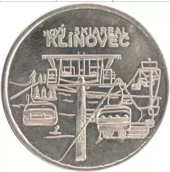 Монета Жетон Чехии Медно-никель Клиновец