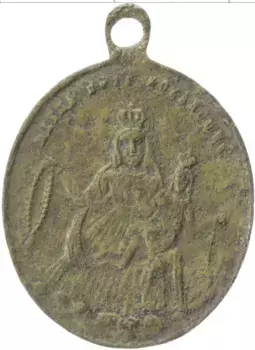 Монета Жетон Европы Латунь Доминик