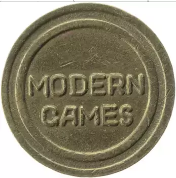 Монета Жетон Европы Латунь Игровой жетон