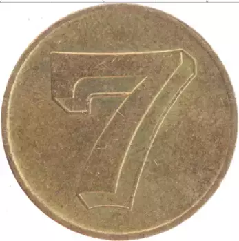 Монета Жетон Европы Латунь Игровой жетон