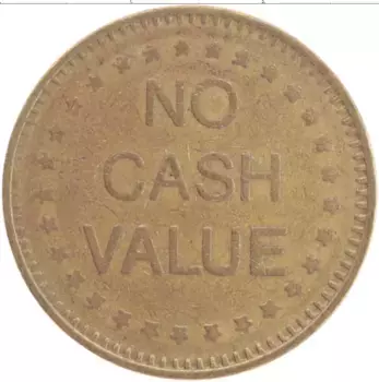 Монета Жетон Европы Латунь Игровой жетон