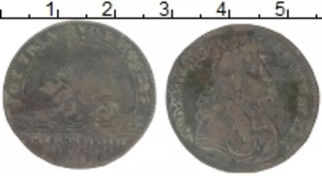 Монета жетон Франции 1675 года