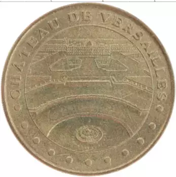 Монета Жетон Франции 2002 года Латунь Версаль