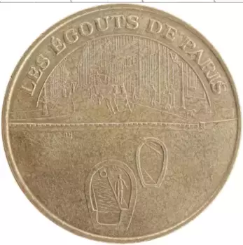 Монета Жетон Франции 2006 года Латунь Париж
