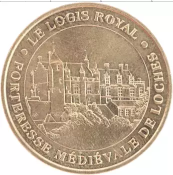 Монета Жетон Франции 2007 года Латунь Le Logis Royal