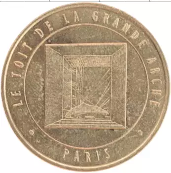 Монета Жетон Франции 2007 года Латунь Париж