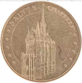 Монета Жетон Франции 2007 года Латунь Сент Шапель