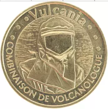 Монета Жетон Франции 2007 года Латунь Вулкания