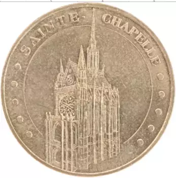 Монета Жетон Франции 2008 года Бронза Собор