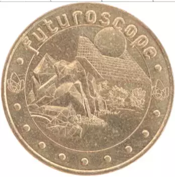 Монета Жетон Франции 2008 года Латунь Футураскоп