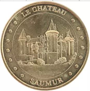 Монета Жетон Франции 2009 года Латунь Замок Сеймур