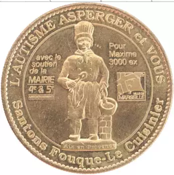Монета Жетон Франции 2010 года Бронза Исторический музей