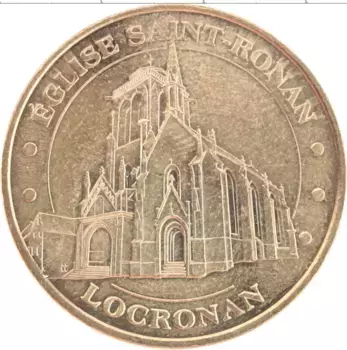 Монета Жетон Франции 2011 года Латунь Локроньян