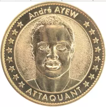 Монета Жетон Франции 2012 года Латунь Чемпионат мира по футболу