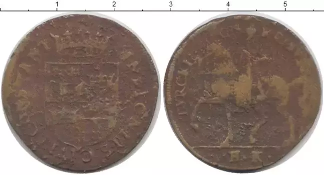 Монета жетон Франции Бронза