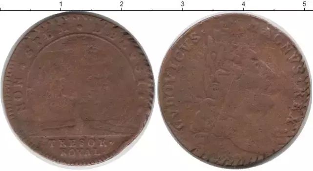 Монета жетон Франции Бронза