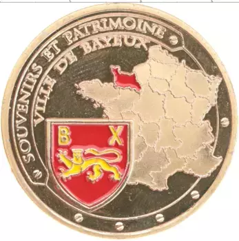 Монета Жетон Франции Латунь Байё