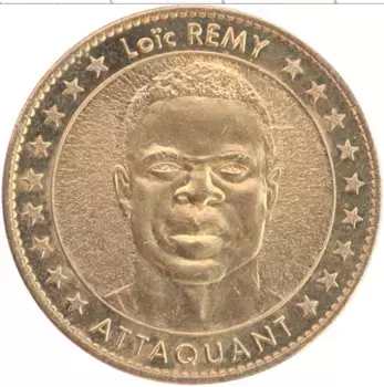 Монета Жетон Франции Латунь История футбола