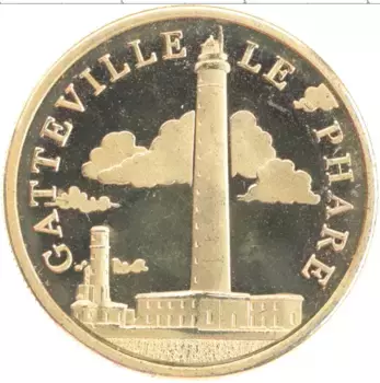 Монета Жетон Франции Латунь Эмаль