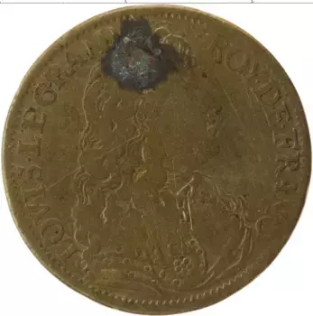 Монета Жетон Франции Латунь Луи Легран