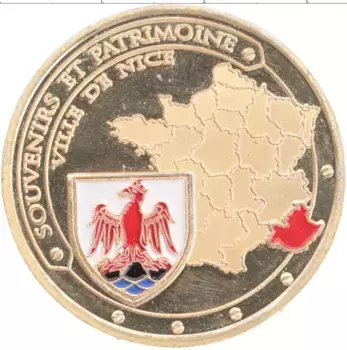 Монета Жетон Франции Латунь Ницца