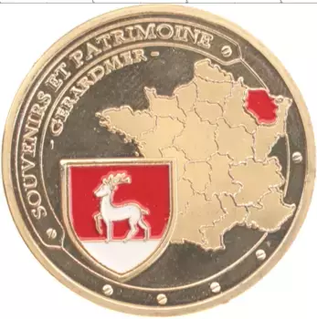 Монета Жетон Франции Латунь Жерарме