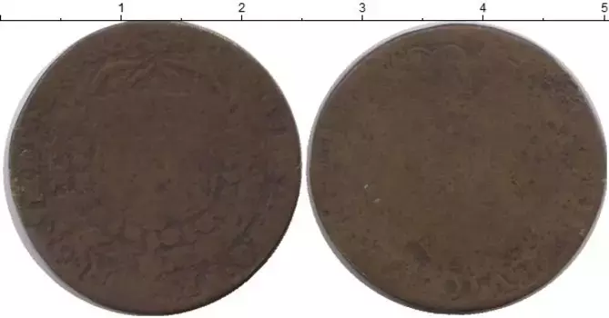Монета жетон Франции Медь