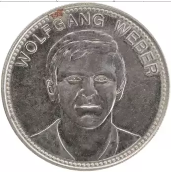 Монета Жетон ФРГ 1970 года Медно-никель Чемпионат Мира по футболу в Мексике
