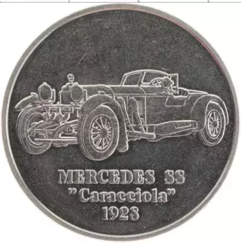 Монета Жетон ФРГ 1982 года Медно-никель Мерседес SS
