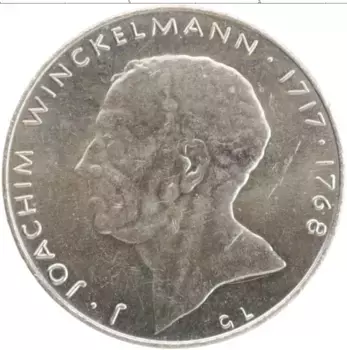 Монета Жетон ГДР 1968 года Медно-никель Иоахим Винкельман